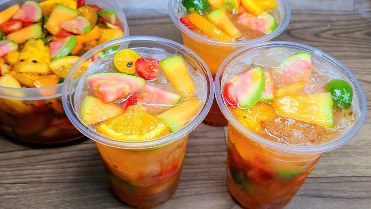 Tự pha trà trái cây nhiệt đới tại nhà: Ngon mát, dễ làm, ai cũng mê!