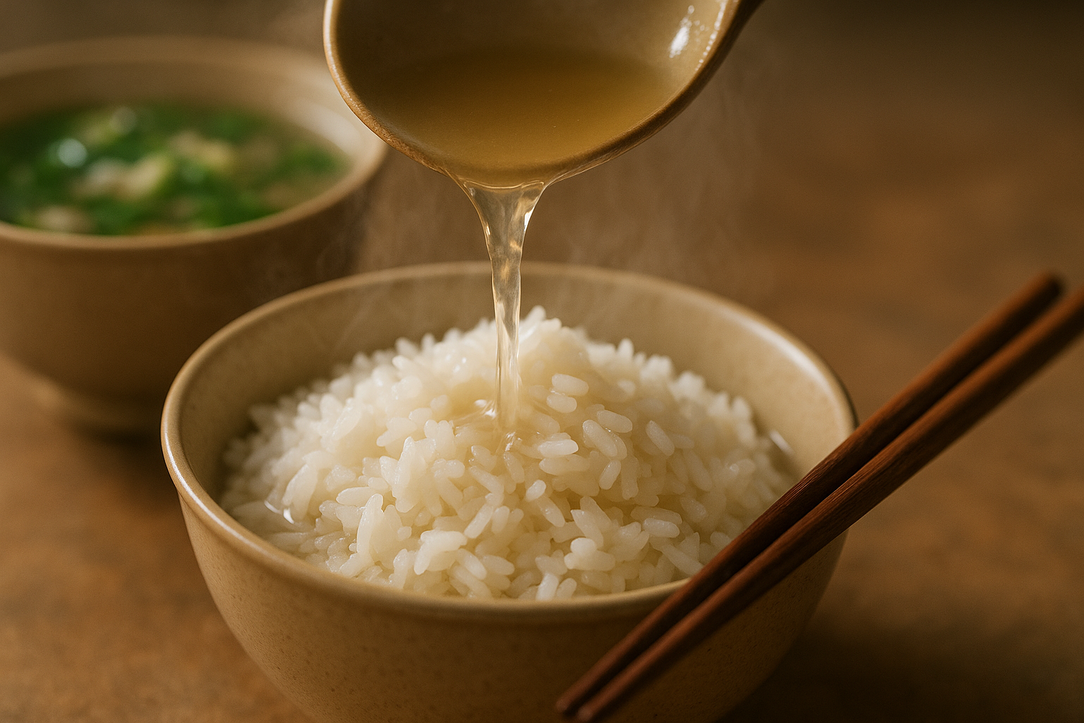 Cơm chan canh: tiện miệng nhưng “pha loãng” bữa ăn