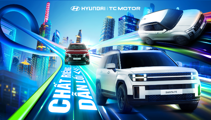 Sự kiện trưng bày xe Hyundai tại Trung tâm thương mại AEON Mall Long Biên – “Chất riêng dẫn lối”