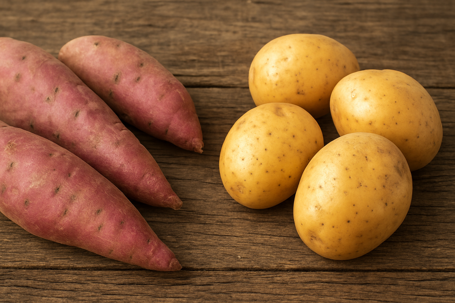 Khoai lang – khoai tây, cam – quýt: Loại nào tốt hơn cho sức khỏe?
