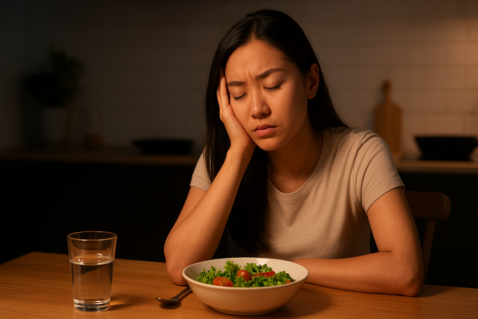 Bỏ bữa tối suốt một tháng: Giảm cân nhanh nhưng dễ mất cơ và rối loạn trao đổi chất