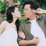 Mang thai con thứ ba, Nhã Phương vẫn đồng hành cùng Trường Giang ở hậu trường phim Tết