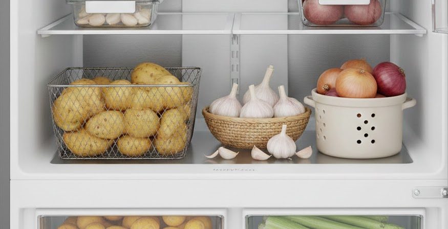 3 loại củ không nên bảo quản trong tủ lạnh