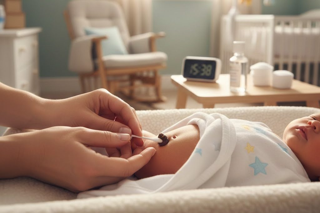Chăm sóc rốn cho trẻ sơ sinh đúng cách để tránh nhiễm trùng