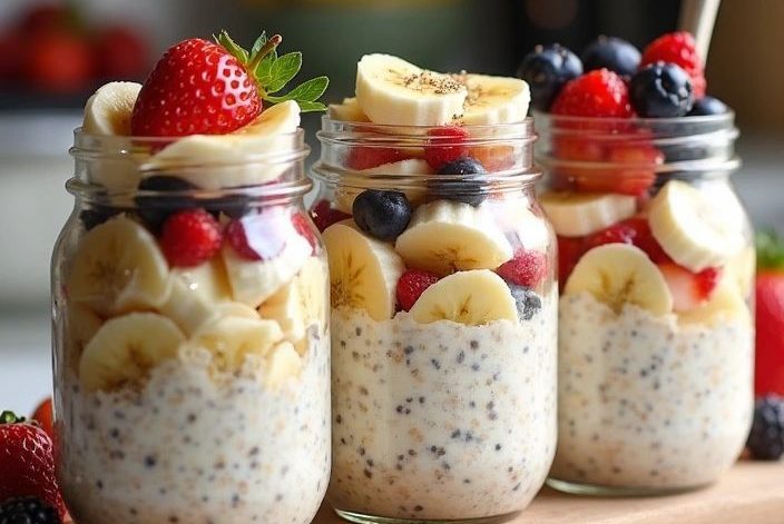 Vì sao nên ngâm yến mạch với sữa chua qua đêm?