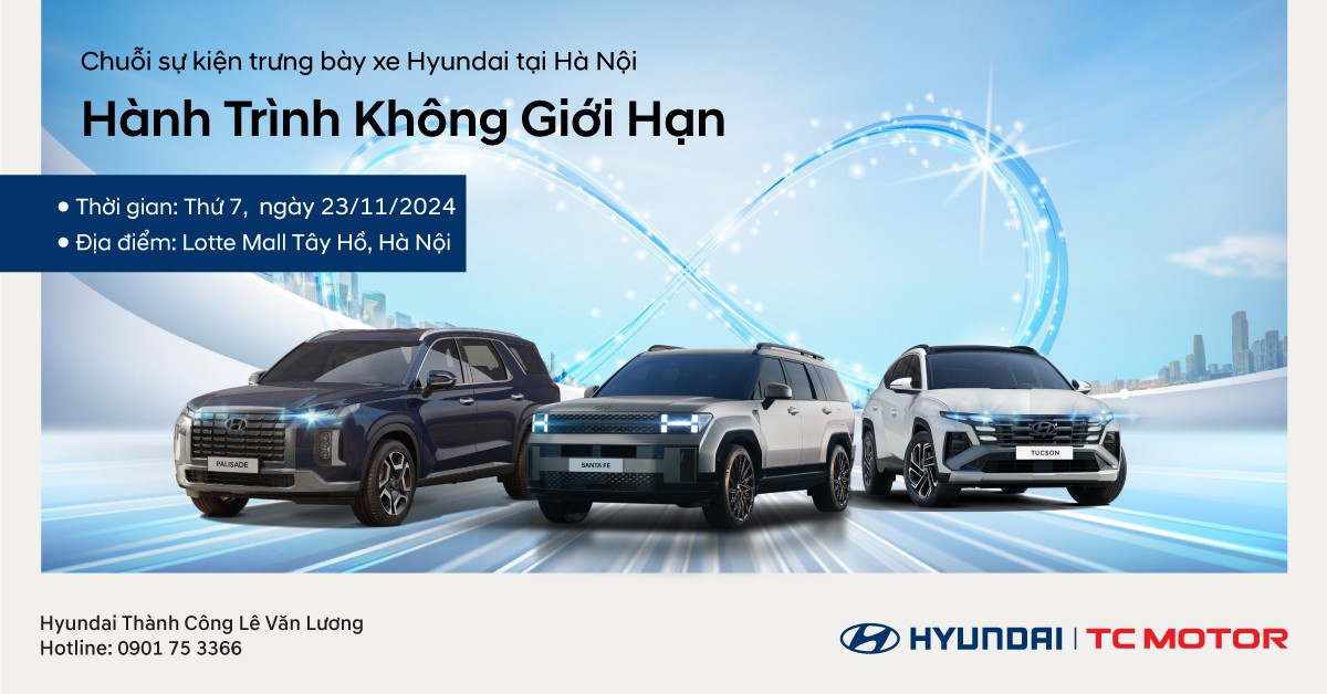 Hành trình không giới hạn cùng Hyundai