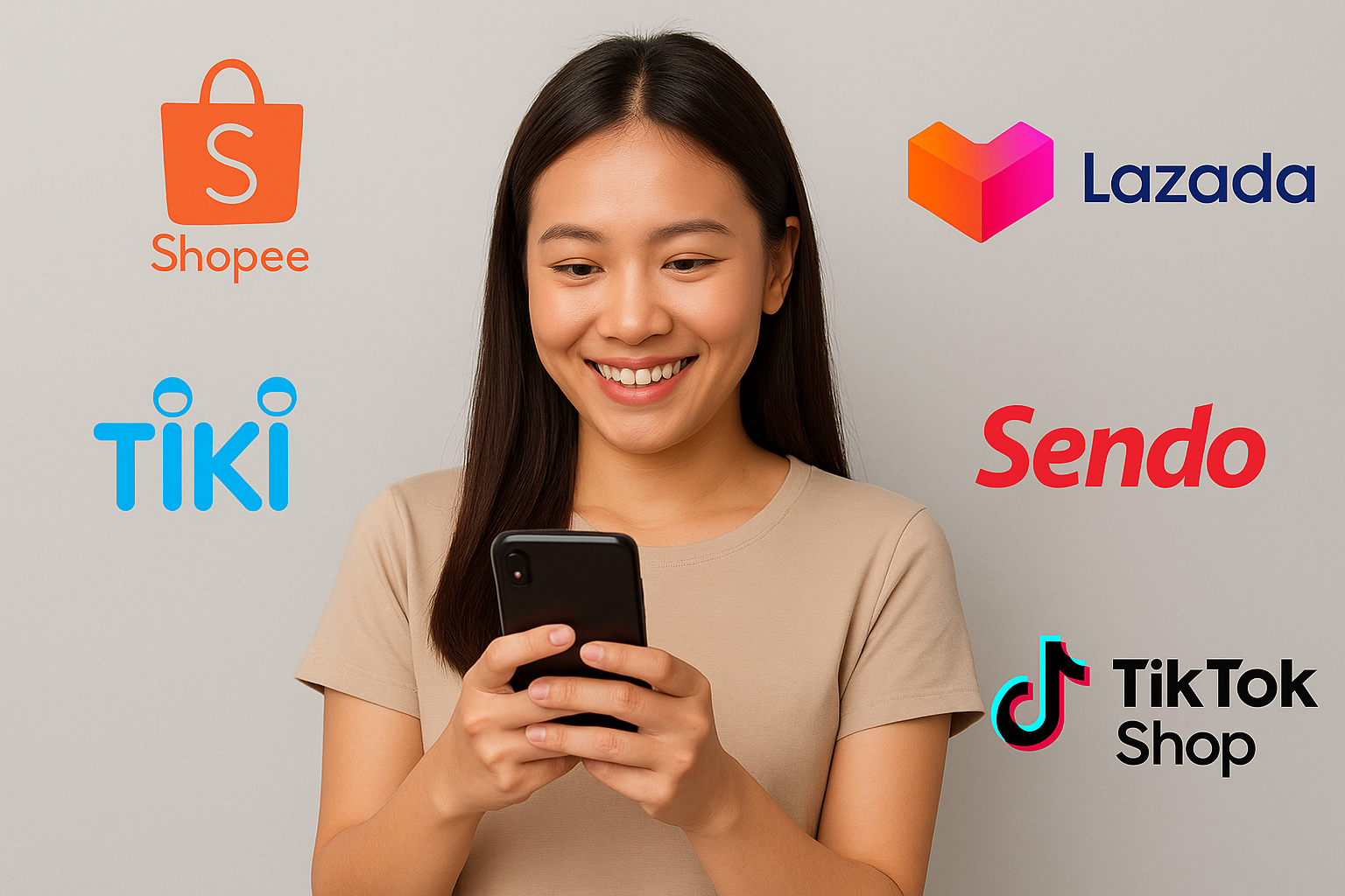 Top 5 ứng dụng mua sắm online được người Việt tin dùng