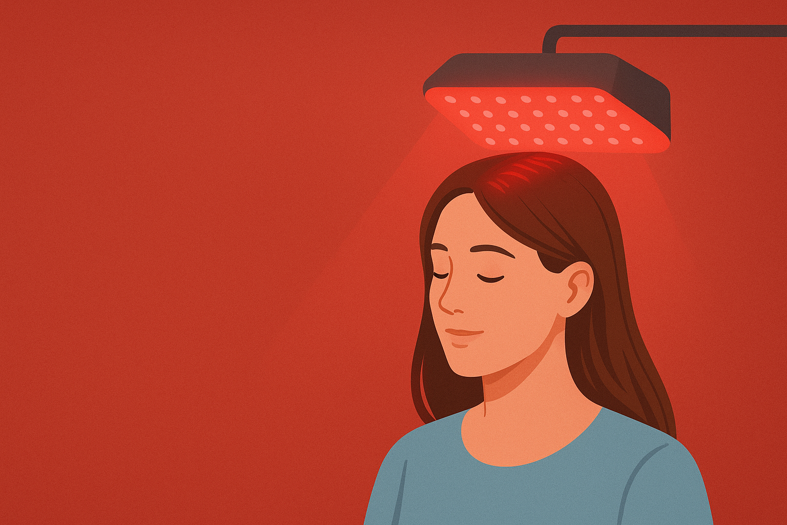 Bí quyết mới giúp tóc mọc dày và khỏe từ liệu pháp ánh sáng đỏ