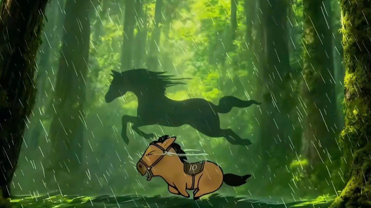 Chú ngựa Mã Tiểu Dã “vừa khóc vừa chạy”: Biểu tượng mới của người trẻ giữa áp lực cuộc sống