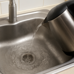 Vì sao không nên đổ nước sôi xuống cống dù chỉ một lần?