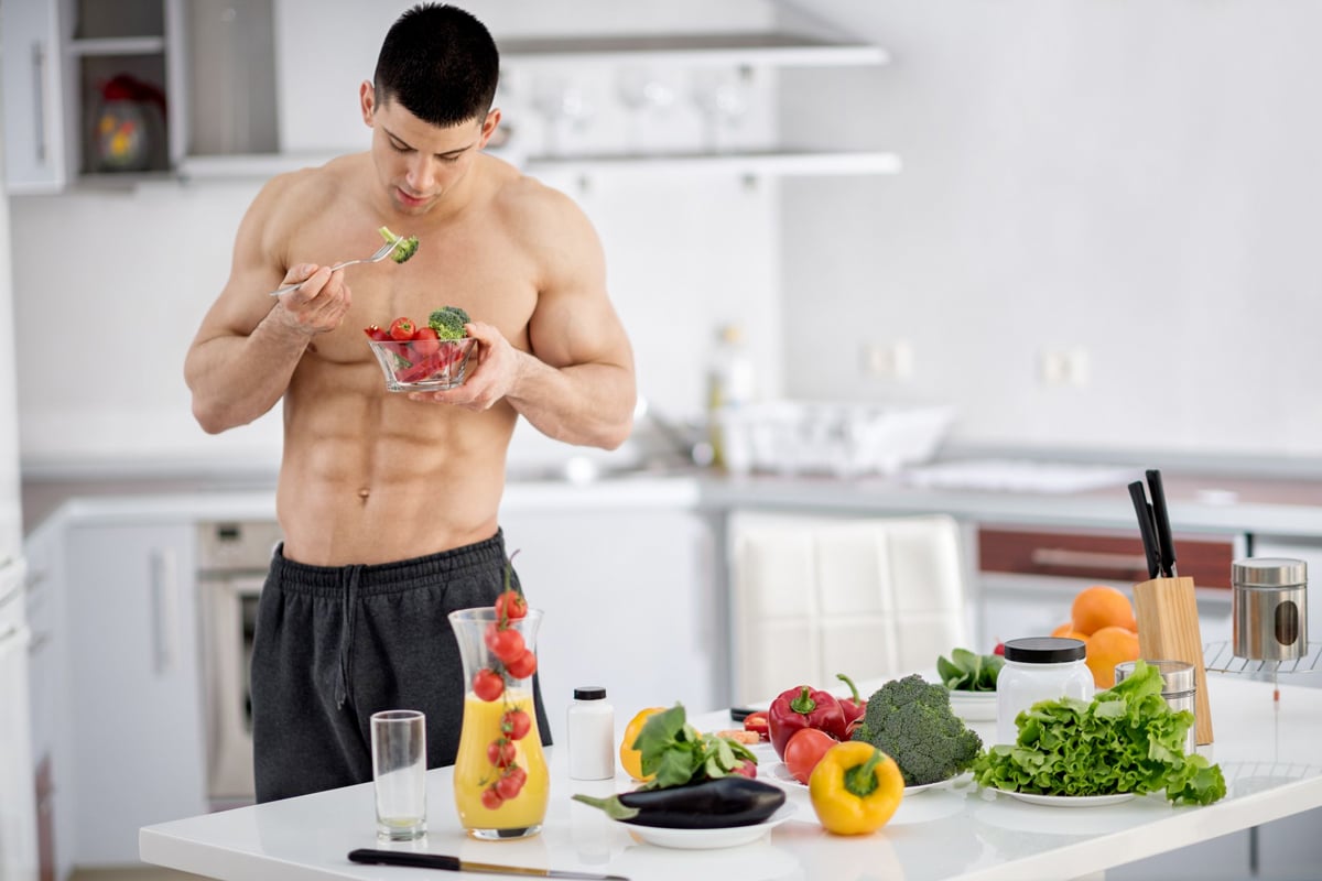 Bí quyết tăng cơ cho người ăn chay