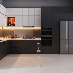 Tủ bếp chữ L: Giải pháp tối ưu không gian được ưa chuộng trong nhà Việt