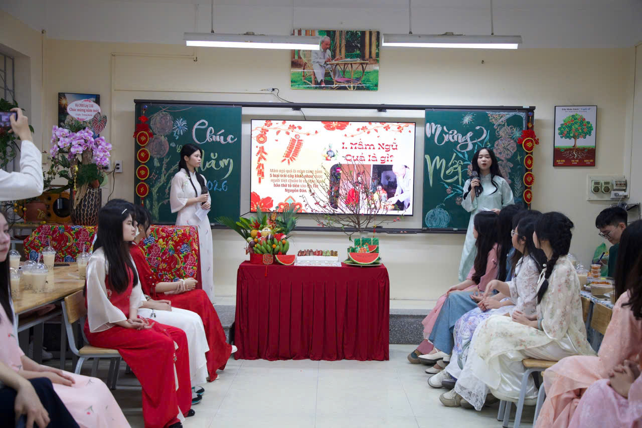 Trường THPT Quang Trung lan tỏa giá trị văn hóa truyền thống qua Chương trình tất niên – chào Xuân 2026