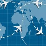 Vì sao máy bay bay “cong” trên bản đồ nhưng lại là đường ngắn nhất?