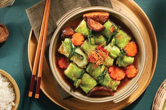 Chỉ 4 nguyên liệu làm cải thảo hấp thịt heo mềm thơm, cả nhà ăn là ghiền